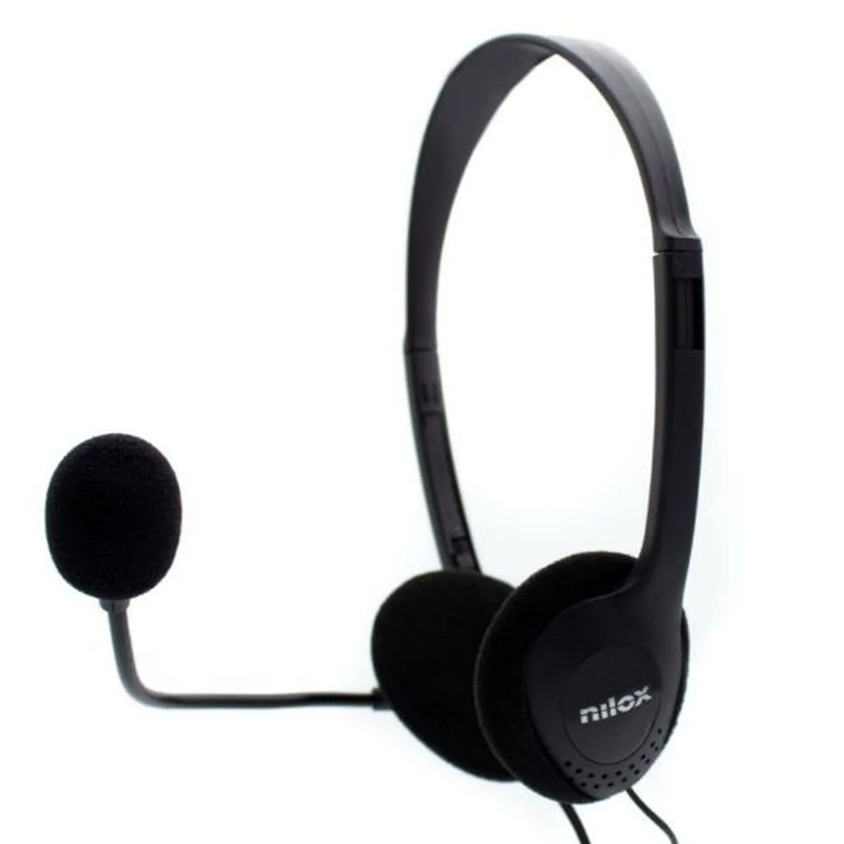 Casques avec microphone nilox nxcm0000004 noir s024152796. La qualité Diaytar : un engagement, une promesse, une satisfaction garantie.