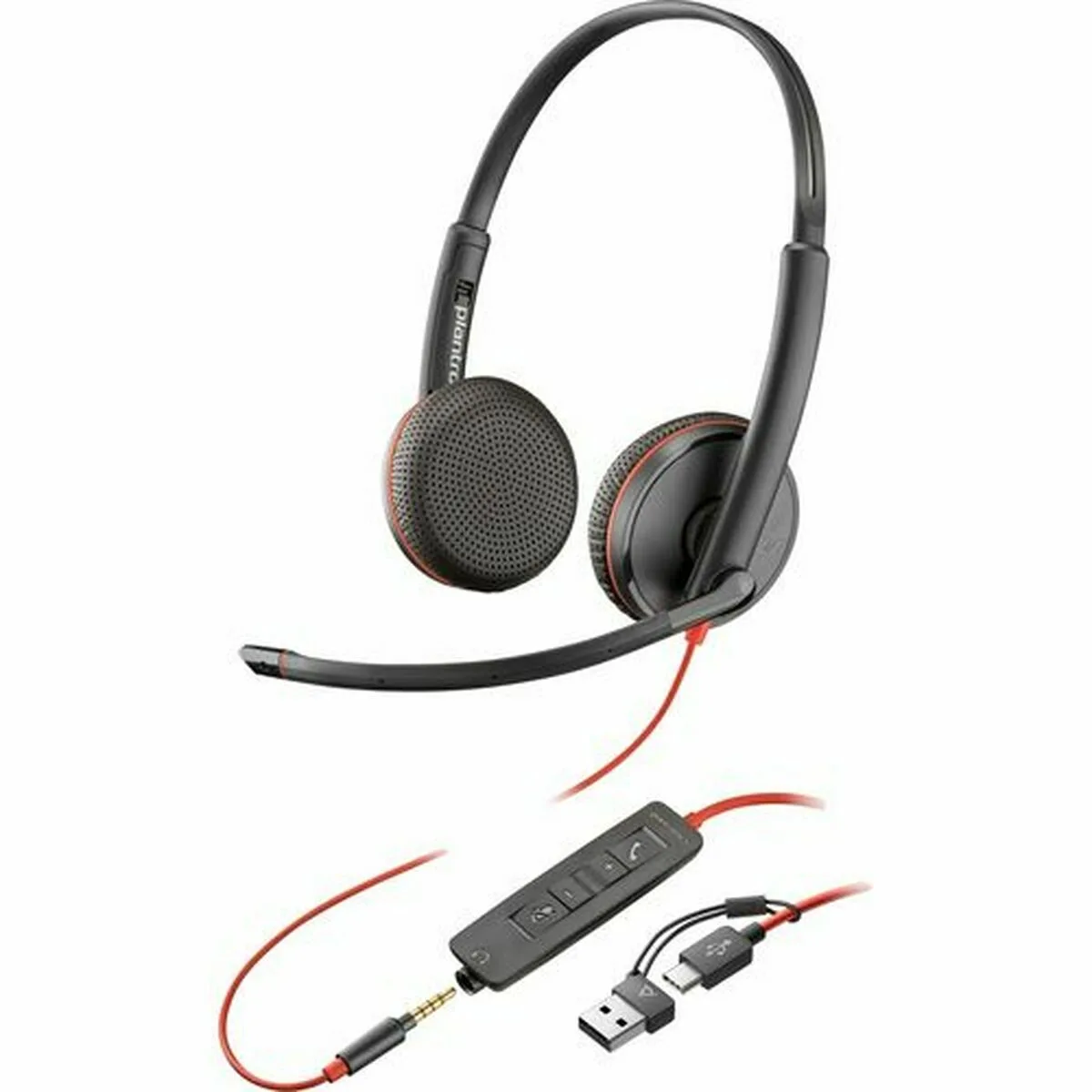 Casques avec microphone poly 8x229a6 noir s991848776. Style et élégance se conjuguent parfaitement dans notre rayon mode Diaytar.