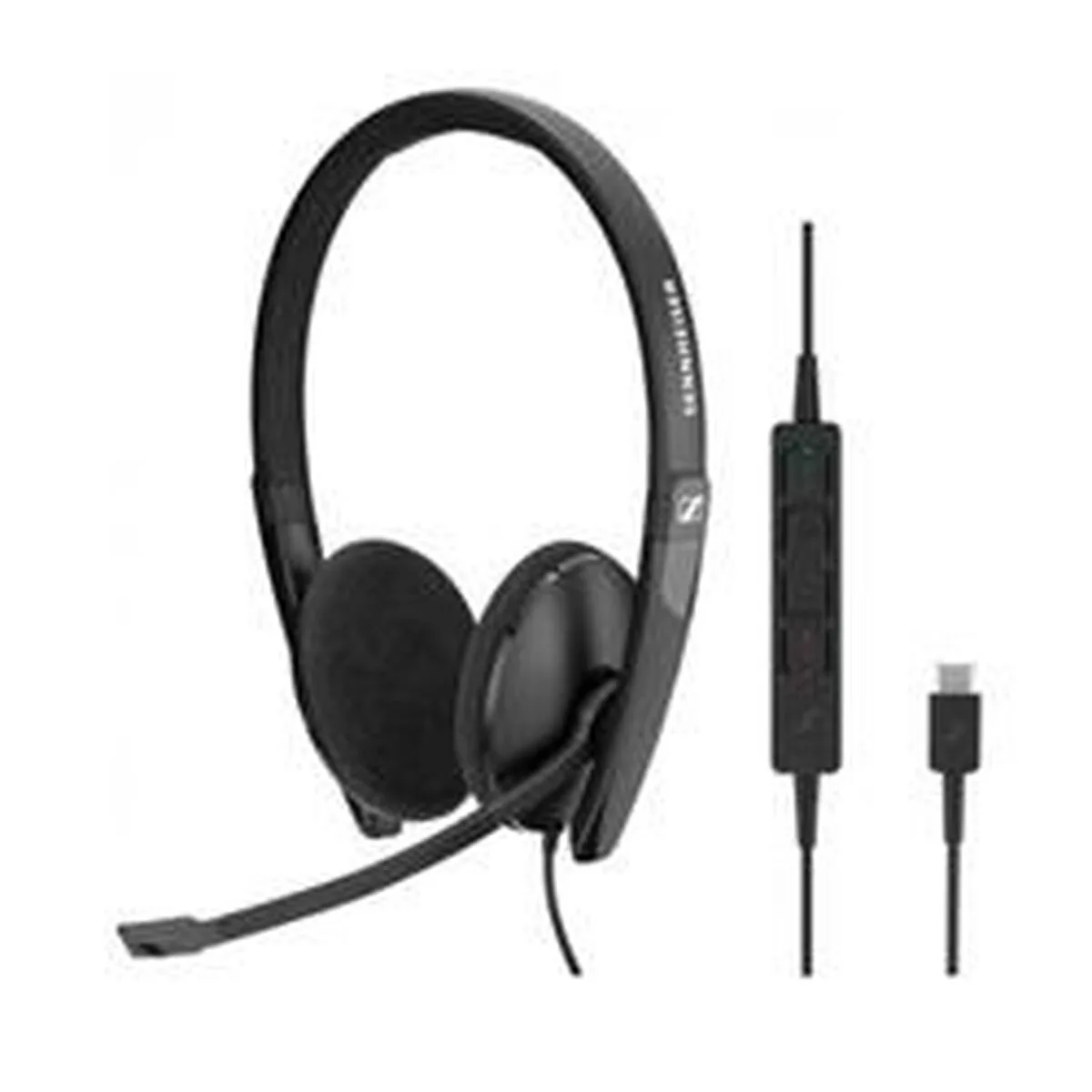 Casques avec microphone sennheiser 1000915 noir s770833856. Les influenceurs adorent Diaytar pour ses pièces mode avant-gardistes.