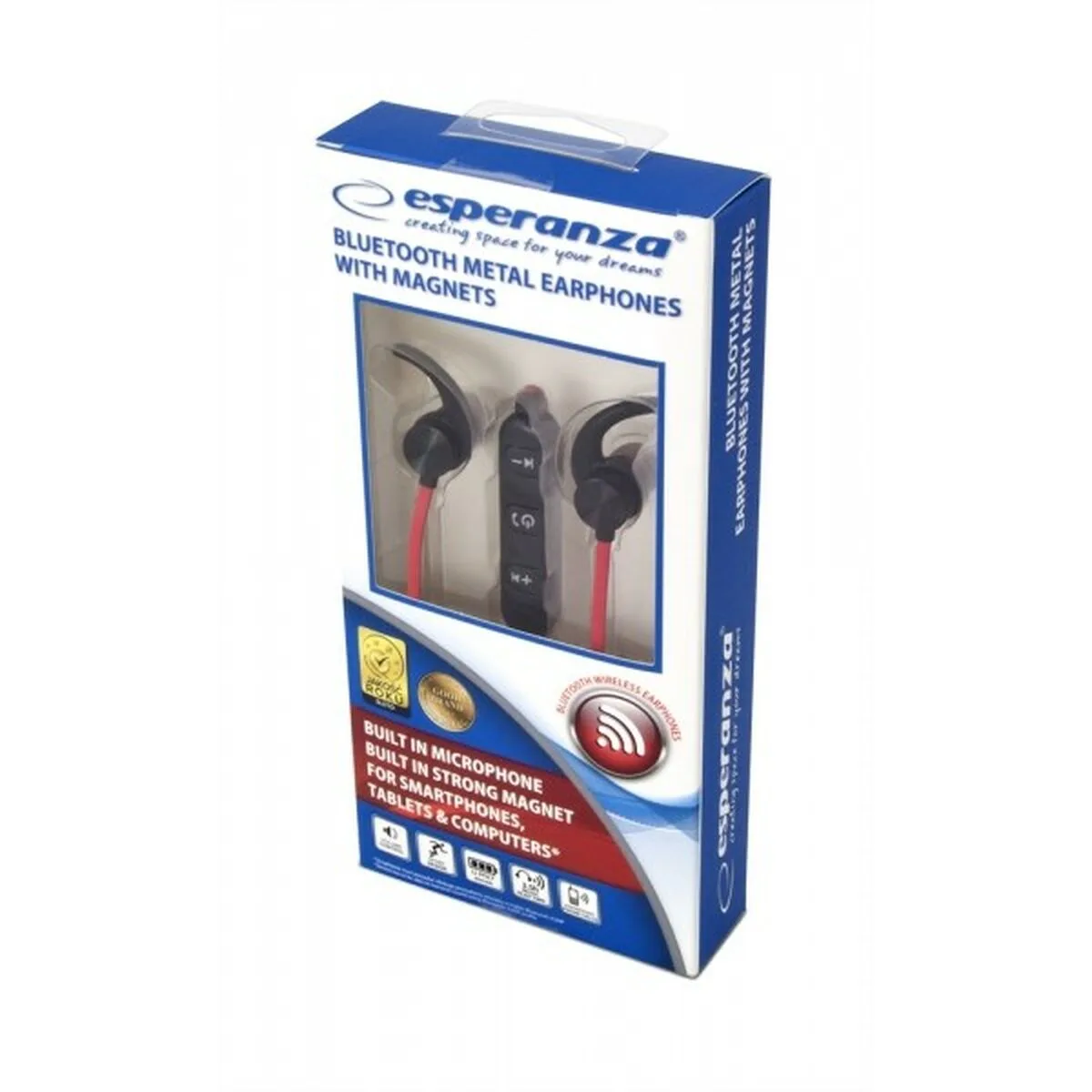 Casques bluetooth de sport esperanza eh186k noir rouge s910486942. Du salon à la chambre, Diaytar habille votre intérieur avec élégance.