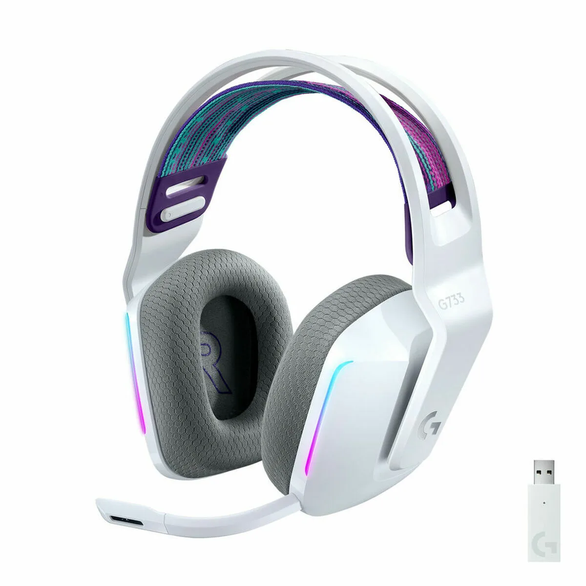 Casques sans fil logitech g733 blanc s046038861. Diaytar réinvente le e-commerce avec une approche généraliste axée sur la qualité, la tendance et l'accessibilité
