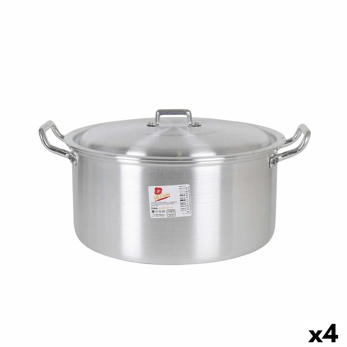 Casserole avec couvercle aluminium 35 x 29 x 17 cm 4 unites s222815541. Soyez à la pointe de la tendance et de la technologie avec Diaytar, votre partenaire pour un shopping généraliste avisé