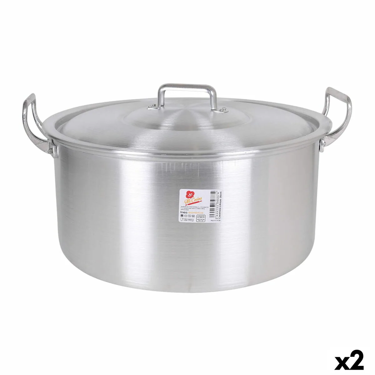 Casserole avec couvercle aluminium 44 x 39 x 21 cm 2 unites s222815934. Diaytar, c'est l'assurance de découvrir des produits que vous ne trouverez nulle part ailleurs, tous domaines confondus