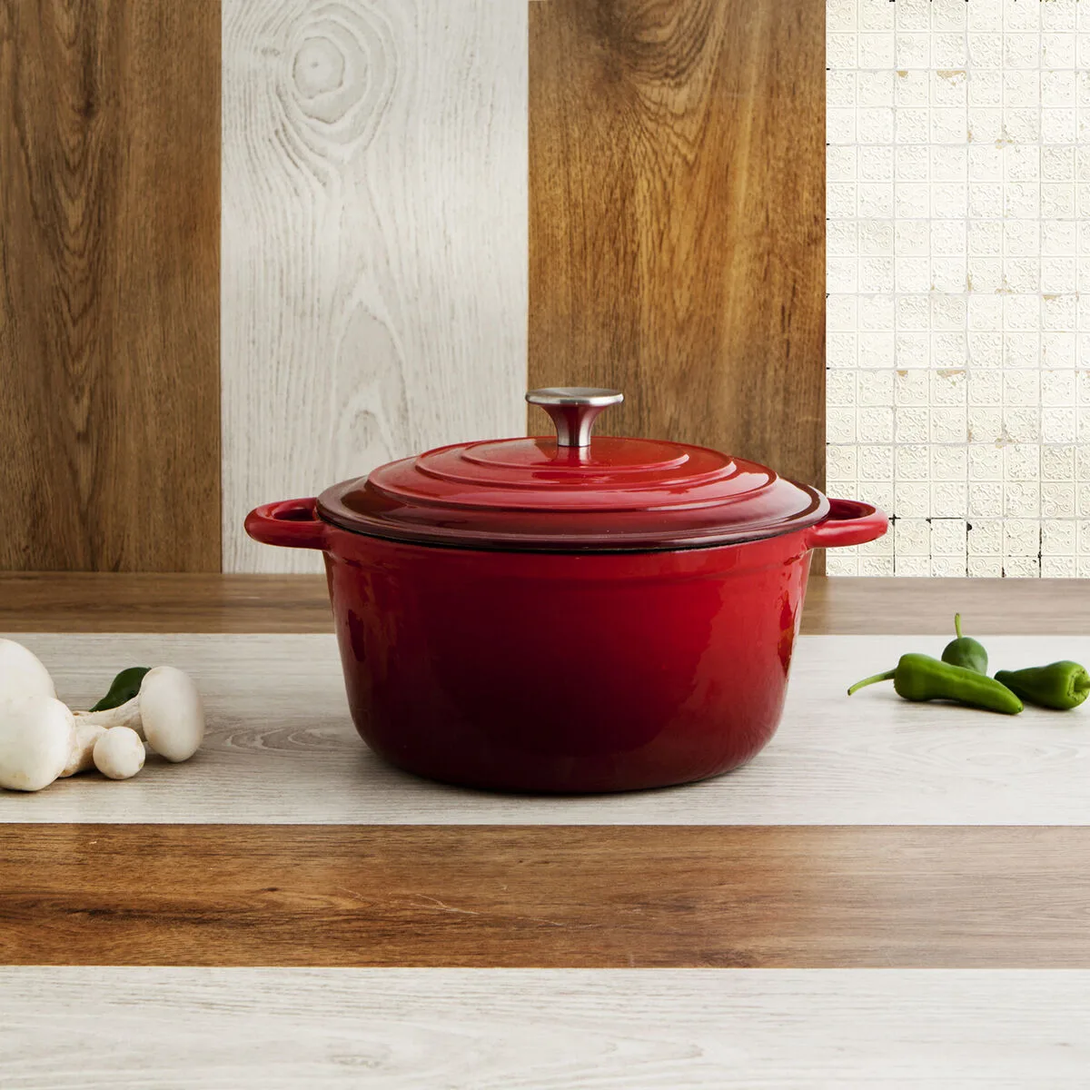 Casserole avec couvercle bidasoa fierro rouge o 28 cm 6 l 2 unites s270821220. Bienvenue sur Diaytar, la plateforme qui a réussi le pari de rendre le shopping généraliste aussi excitant que la mode.