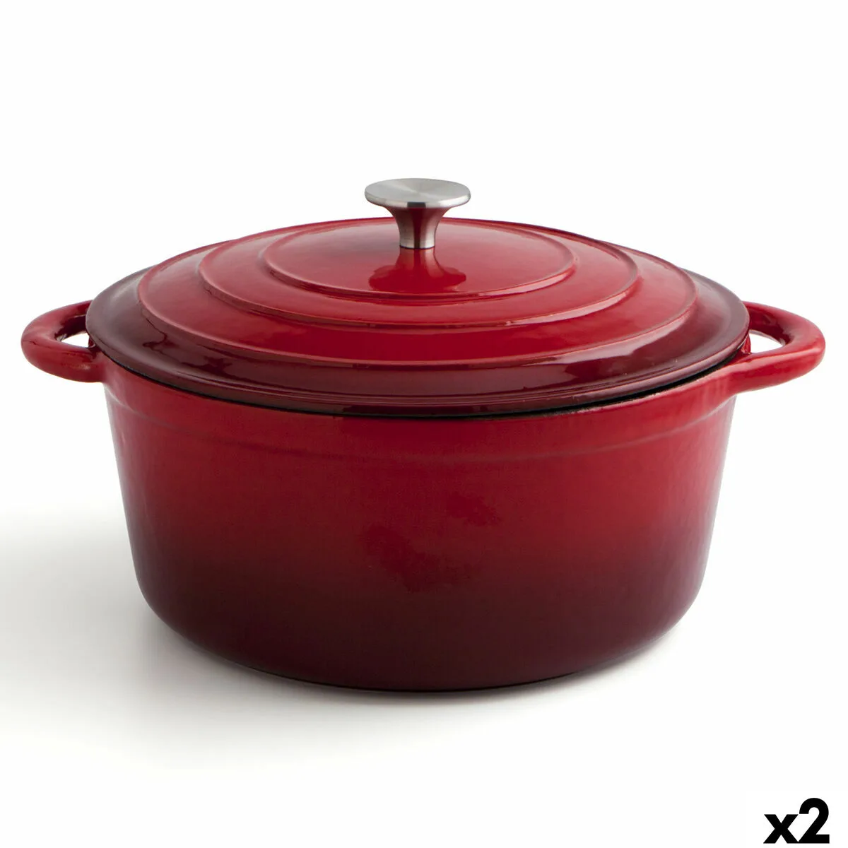 Casserole avec couvercle bidasoa fierro rouge o 28 cm 6 l 2 unites s270821259. Diaytar s'engage à vous proposer une expérience shopping unique avec des produits généraux innovants, tendance et toujours à prix attractifs