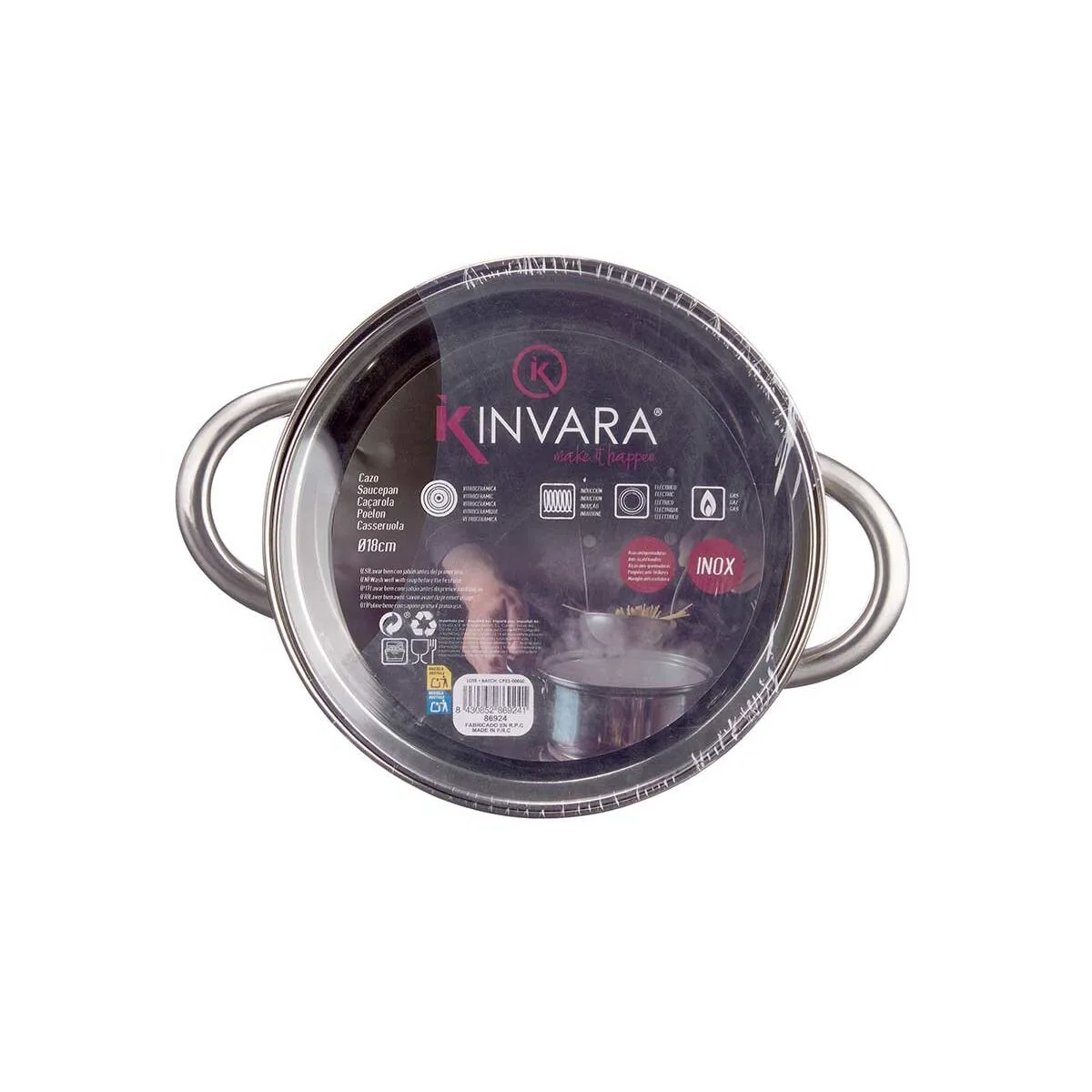 Casserole avec couvercle en verre kinvara sw1401 c 18cm argente 27 x 10 x 19 5 cm 6 unites s362932269. Diaytar capitalise sur la diversité : notre force est de vous offrir un choix immense sans jamais sacrifier la qualité