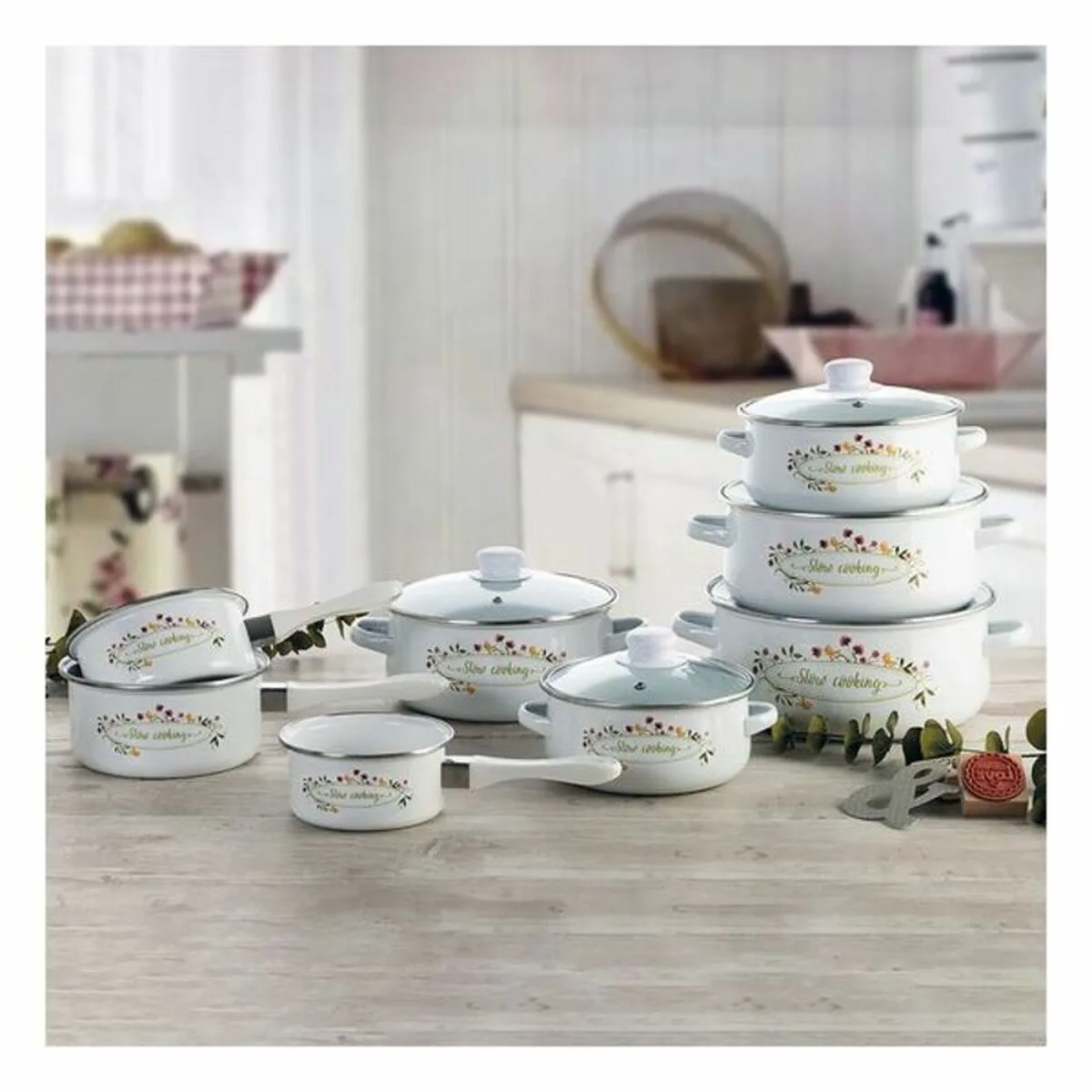 Casserole avec couvercle en verre quid memory acier emaille s270110627. Explorez sans limite l'offre Diaytar : des milliers de produits pour satisfaire votre soif de nouveauté et de qualité