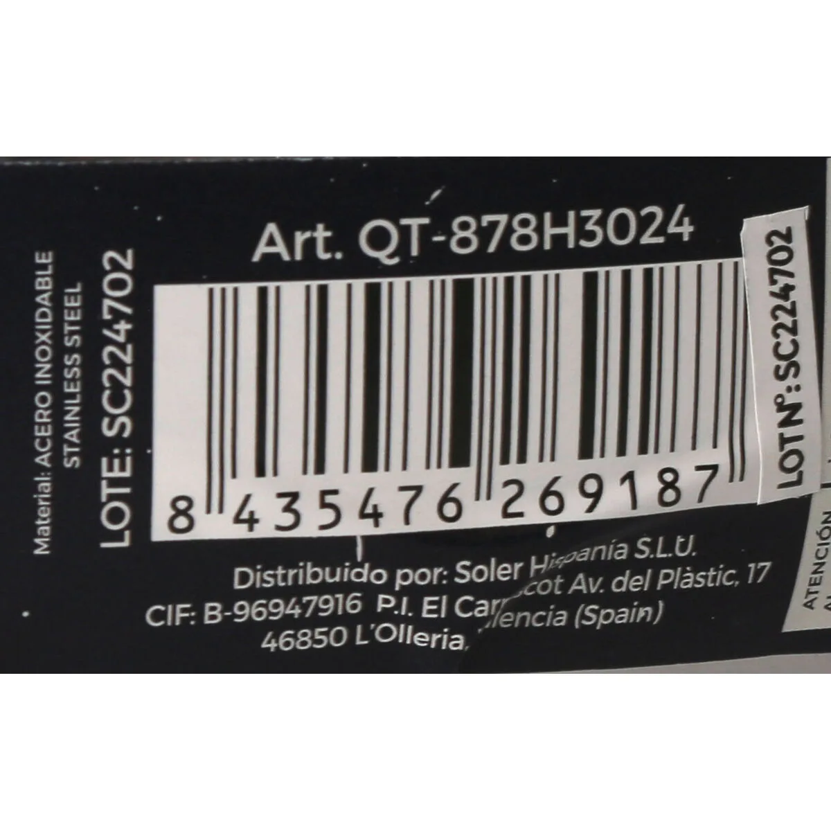 Casserole avec couvercle en verre quttin 2 2 l o 24 x 6 cm s221508361. Diaytar a fait le pari de la transparence : nous vous disons tout sur l'origine et la conception de nos produits.