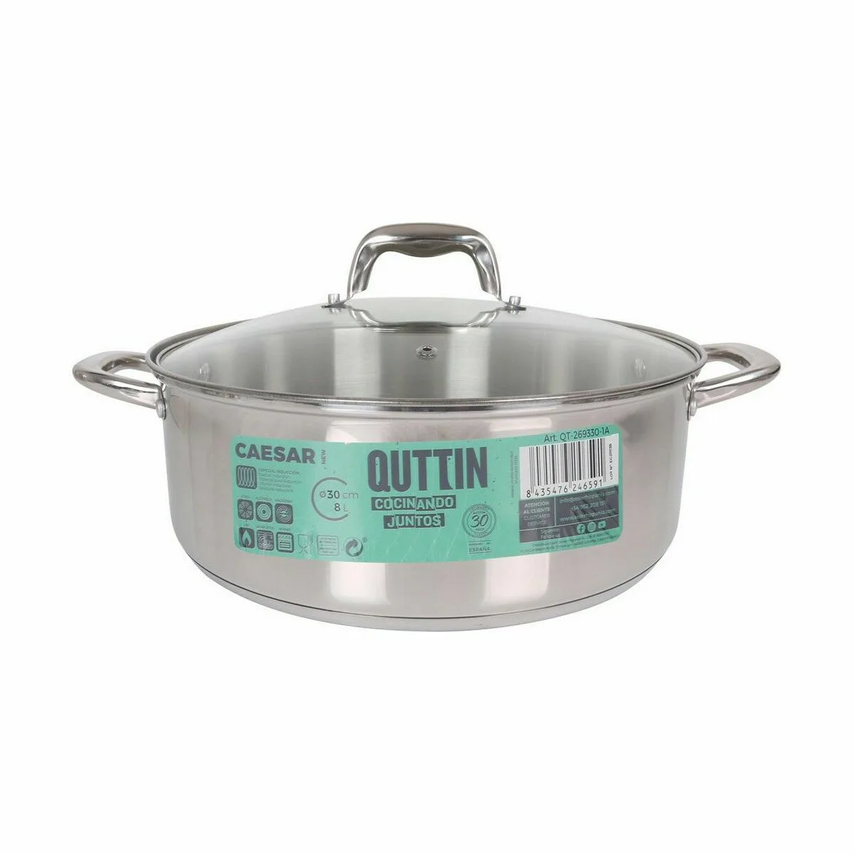 Casserole avec couvercle en verre quttin caesar acier o 30 x 11 5 cm 2 unites s222663810. Diaytar, c'est le point de départ de toutes vos histoires. Quel produit allez-vous choisir pour écrire la suite ?