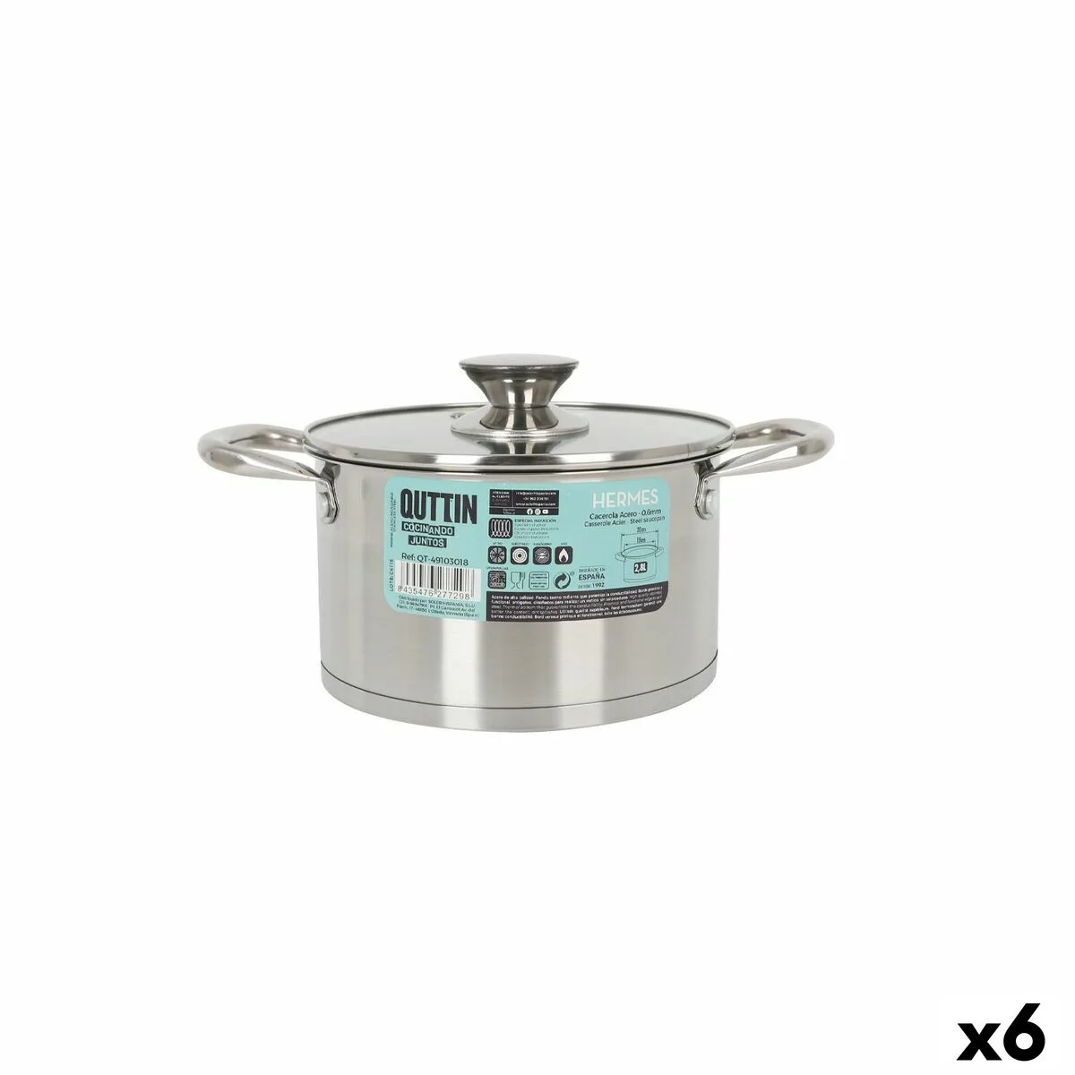 Casserole avec couvercle en verre quttin hermes acier 2 8 l 6 unites s223357644. Nous avons bâti Diaytar sur une idée simple : vous méritez le meilleur des produits, sans avoir à chercher pendant des heures.