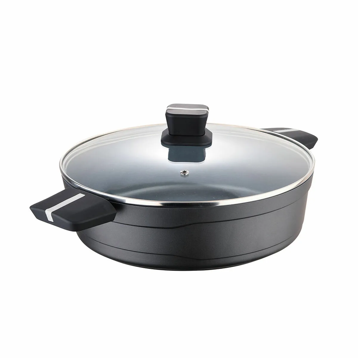 Casserole avec couvercle en verre san ignacio bistro sg6427 noir mat aluminium fondu goute s791421030. Diaytar, le nom qui garantit que chaque produit, du plus technologique au plus basique, a été choisi avec goût et exigence