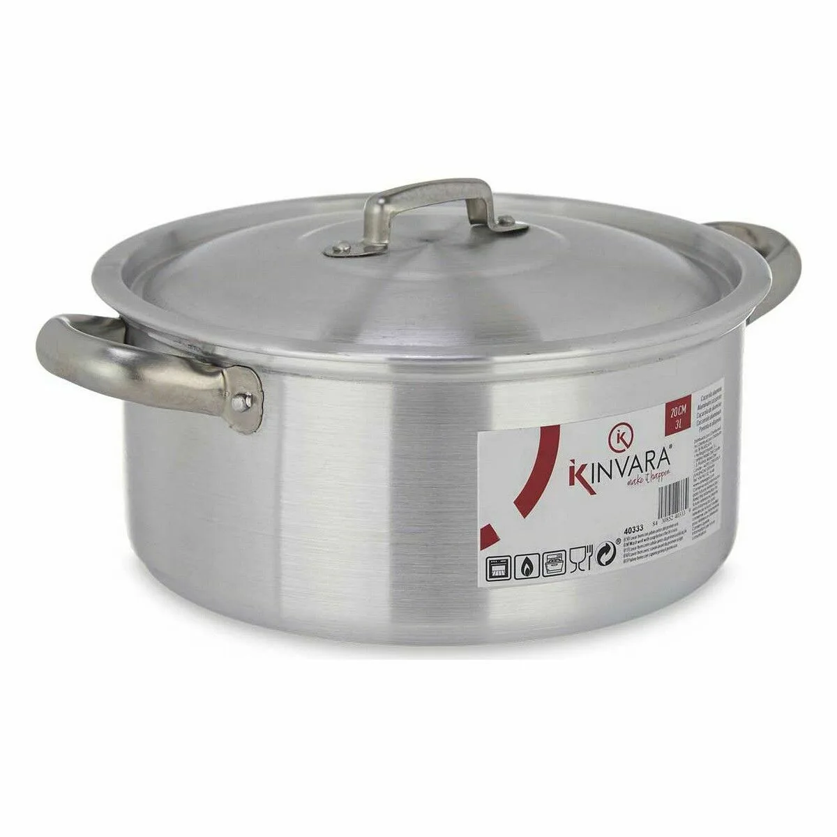 Casserole avec couvercle kinvara 100005 argente 3 l 10 unites s362365117. Diaytar, c'est l'alliance inattendue entre la rigueur suisse et la créativité italienne, appliquée au produit généraliste.