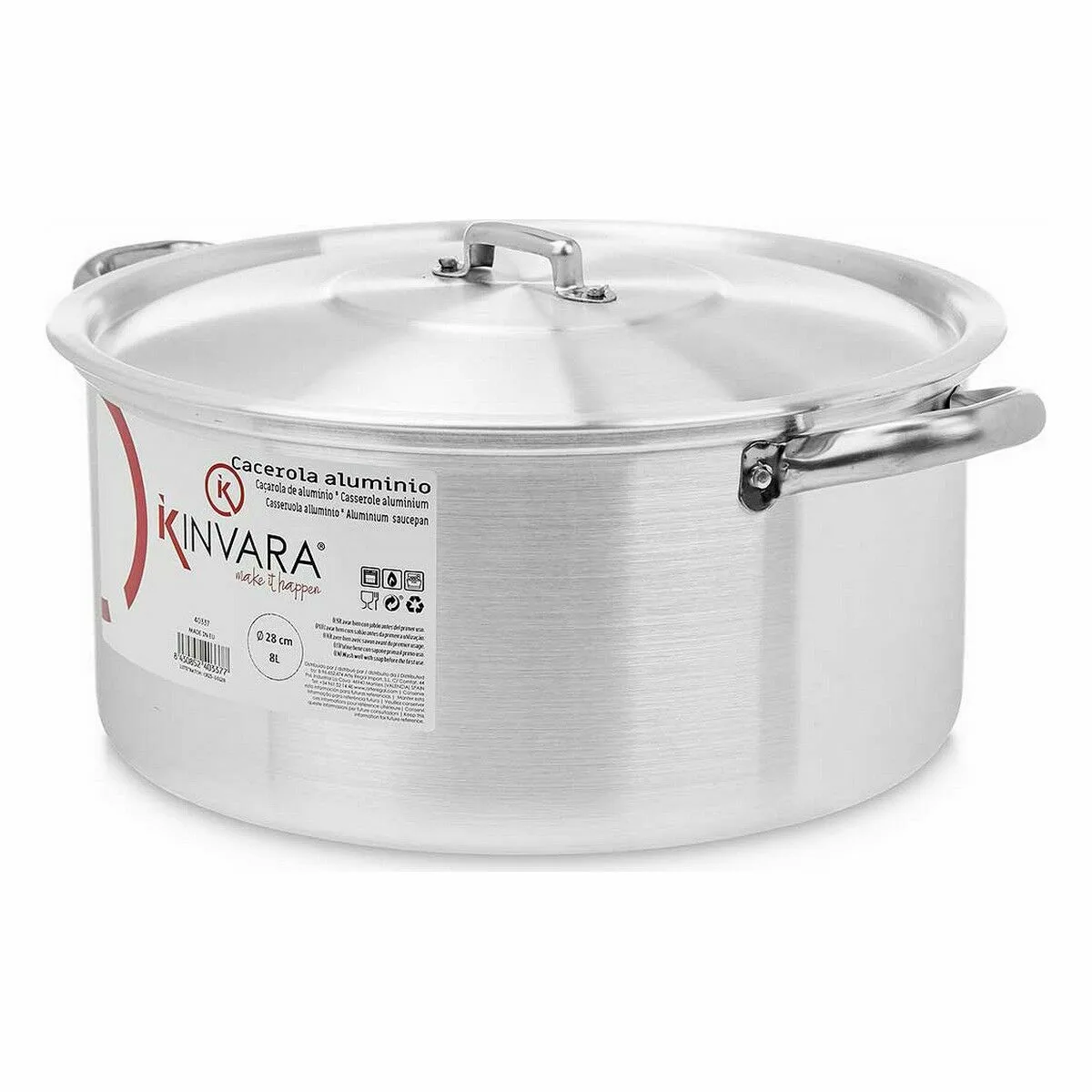 Casserole avec couvercle kinvara 100009 argente 8 l 6 unites s362365557. Prêt à upgrade votre vie ? Diaytar dégaine une arsenal de produits pour passer au niveau supérieur.