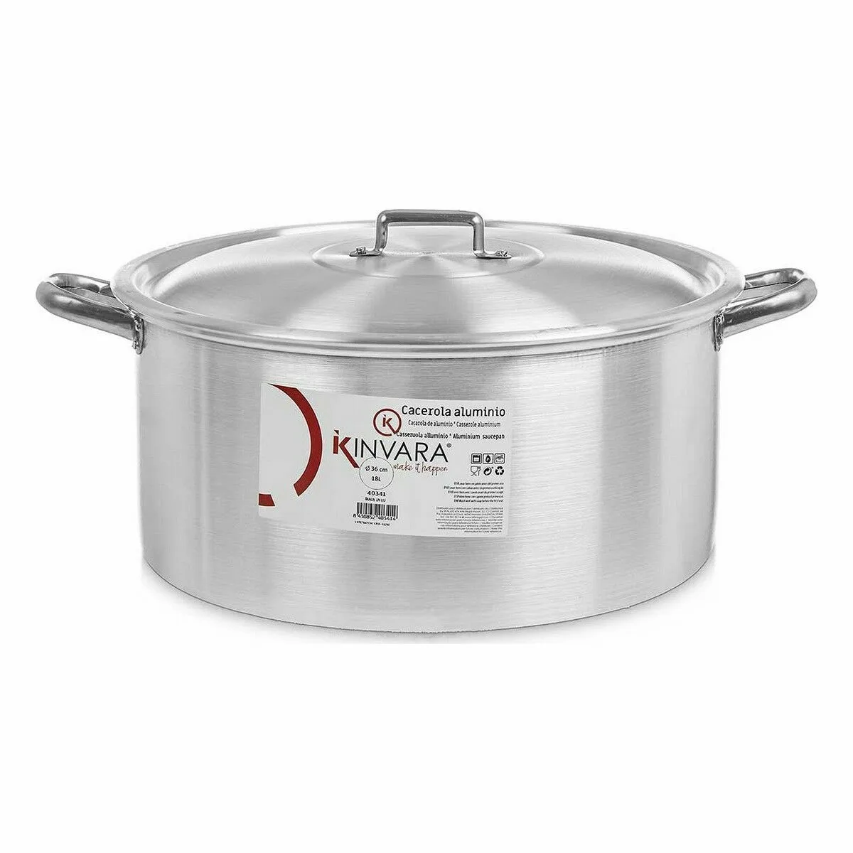 Casserole avec couvercle kinvara 100013 argente 18 l 3 unites s362365968. Notre ambition pour Diaytar : devenir le réflexe numéro 1 lorsque vous pensez 'produit génial'.