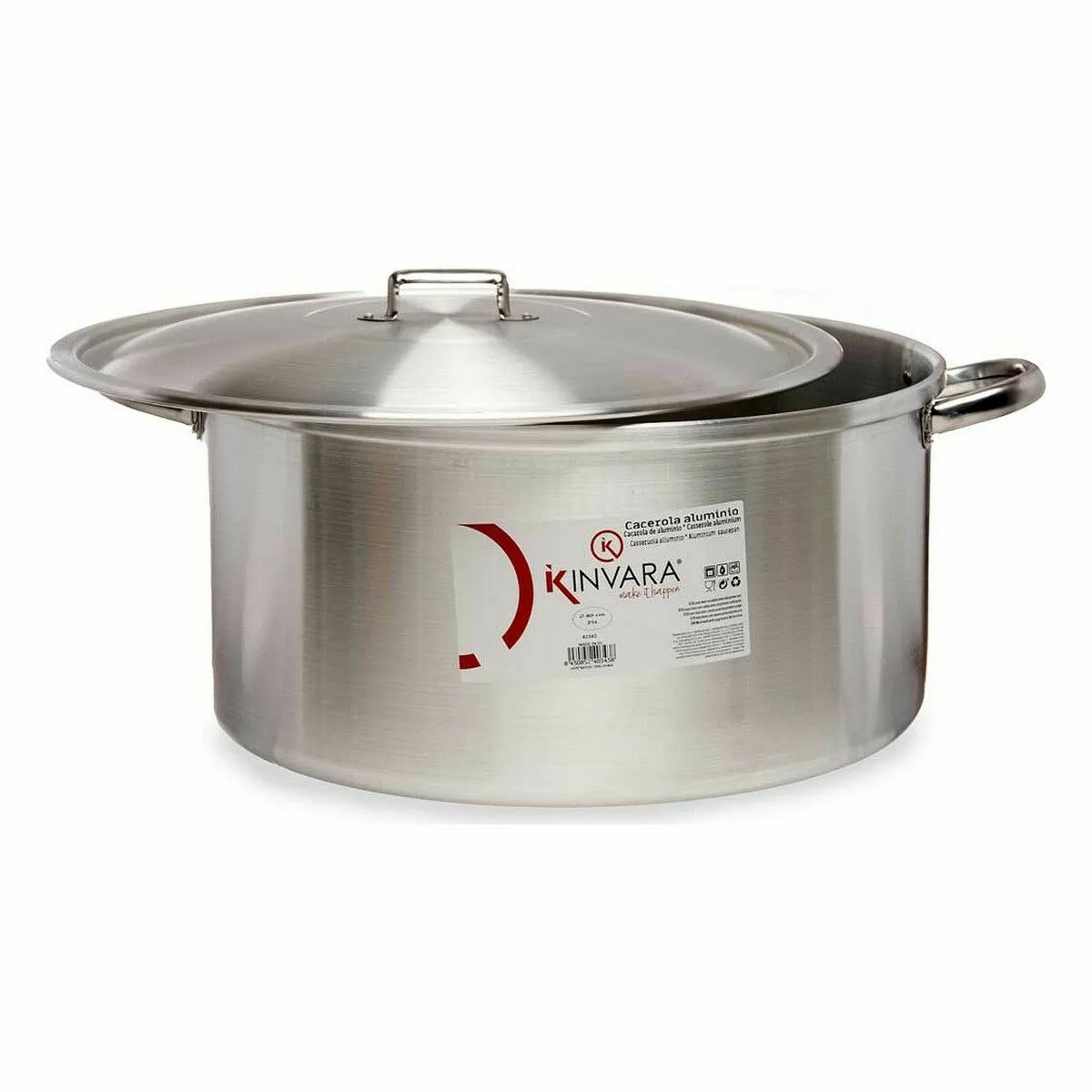 Casserole avec couvercle kinvara 100015 argente 53 x 24 x 43 cm 3 unites s362366153. Diaytar Home : Créez l'atmosphère parfaite dans chaque pièce de votre maison.