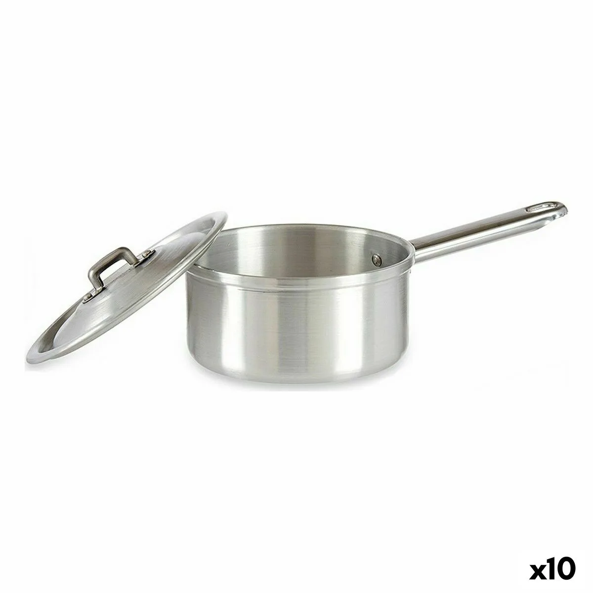 Casserole avec couvercle kinvara 100018 argente aluminium o 14 cm 1 l 10 unites s362586827. Diaytar cultive l'art du bien-être à travers ses produits soigneusement choisis.