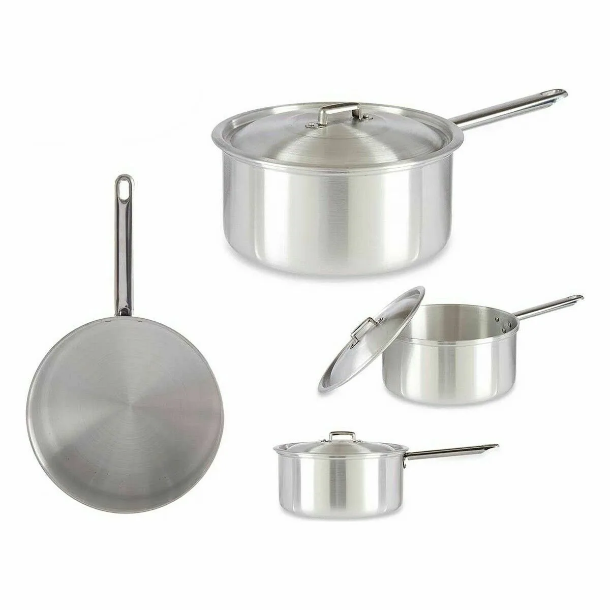 Casserole avec couvercle kinvara 100022 argente aluminium 4 l 24 5 x 12 x 41 cm 10 unites s362586576. Diaytar ne suit pas les tendances, il les anticipe à travers sa sélection前瞻 de produits électroniques et généraux