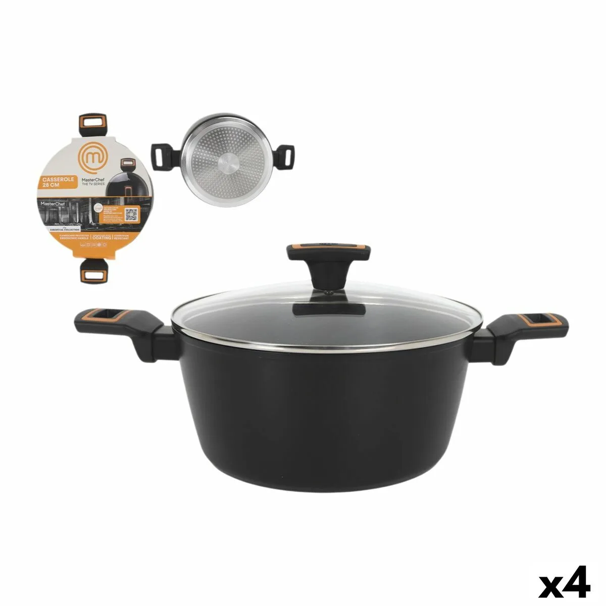 Casserole avec couvercle masterchef 28 cm 2 5 mm 4 unites s223714395. Diaytar est le trait d'union entre le monde de la tech et celui du lifestyle, pour une expérience utilisateur sans faille.