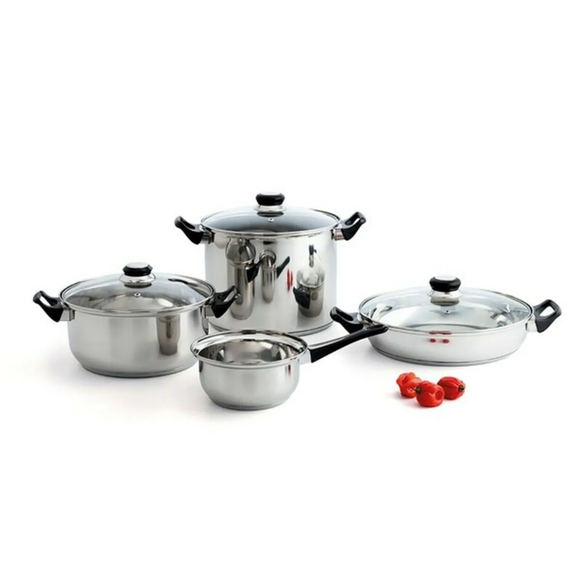 Casserole avec couvercle quid habitat metal acier bakelite s270074482. Nos stylistes Diaytar dénichent pour vous les pépites de la saison.