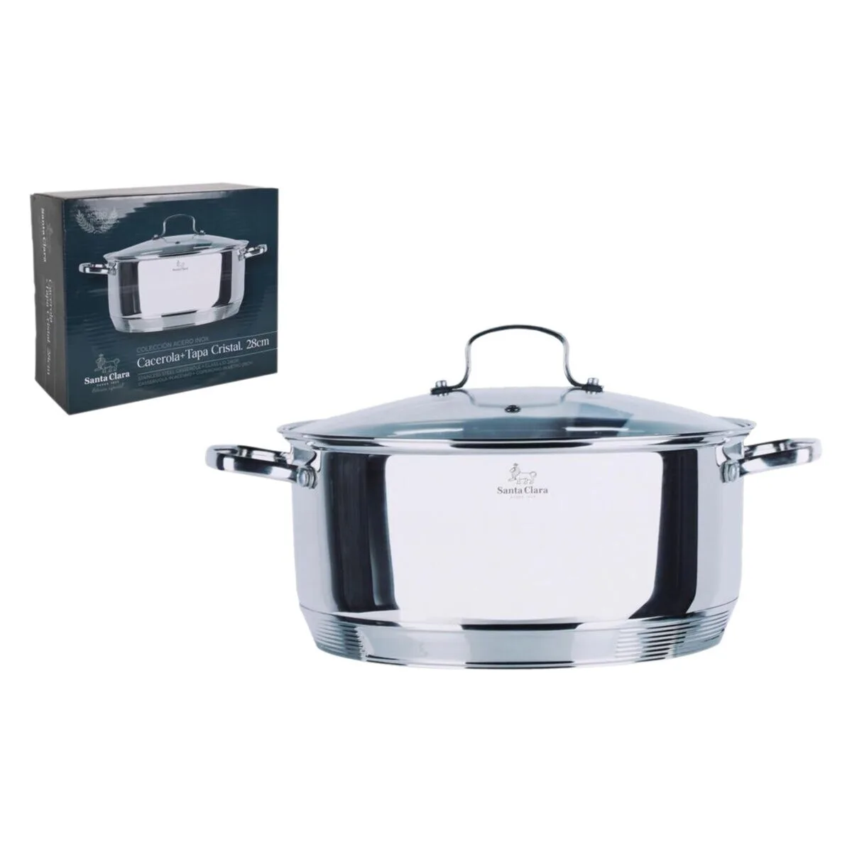 Casserole avec couvercle santa clara santa clara o 29 5 x 39 x 15 5 cm 2 unites s223606747. Bienvenue chez Diaytar, où l'élégance rencontre l'innovation avec nos produits électroniques dernier cri et nos créations maison exclusives