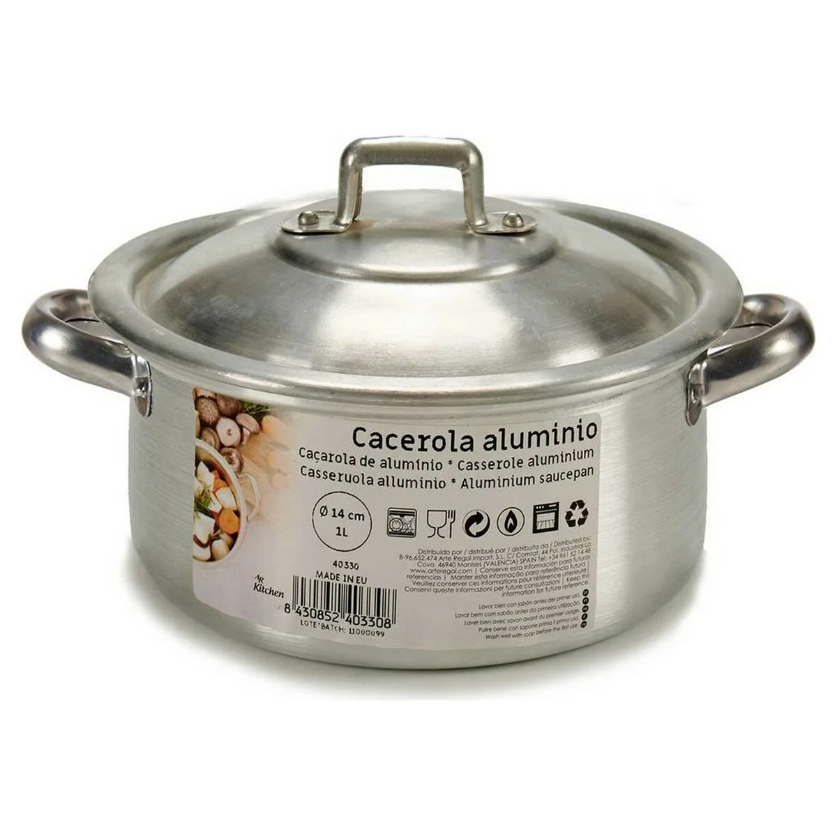 Casserole kinvara 100002 argente 1 l s360187092. La mode selon Diaytar : audacieuse, accessible et toujours dans l'air du temps.