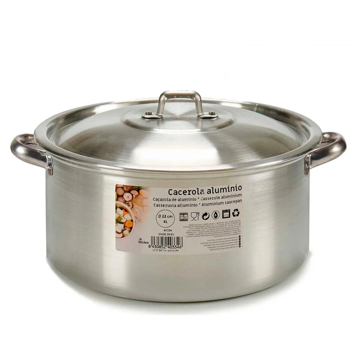 Casserole kinvara 100006 argente 4 l 24 x 13 x 31 cm s360187490. Explorez la galerie virtuelle Diaytar et laissez-vous séduire par nos produits généraux tendance et nos inventions électroniques exclusives