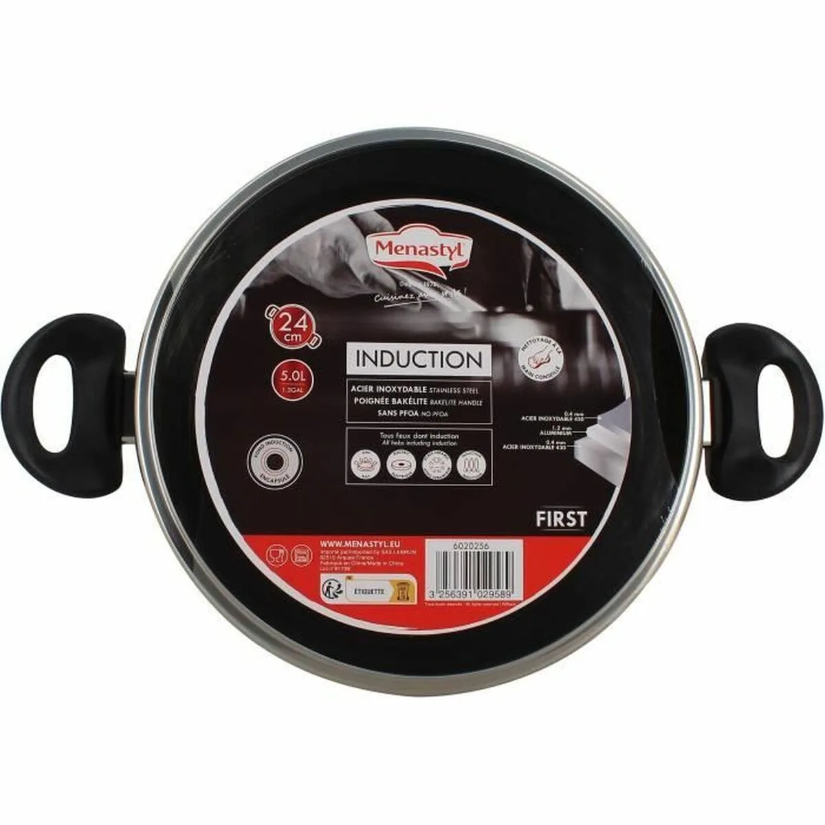 Casserole menastyl o 24 cm acier s7101720740. Plongez dans l'univers Diaytar où chaque produit raconte une histoire.