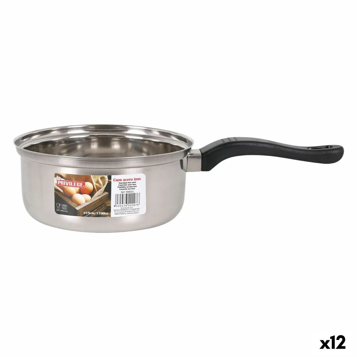 Casserole privilege acier inoxydable 1 7 l 12 unites s223165268. Votre garde-robe mérite le style Diaytar - Découvrez nos nouveautés !