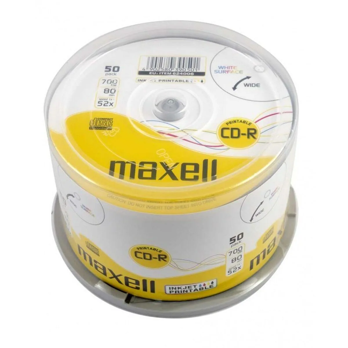 Cd r maxell 624006 40 as 700 mb s918896742. Pour un quotidien optimisé et stylisé, faites confiance à Diaytar et son expertise en produits généraux et innovants