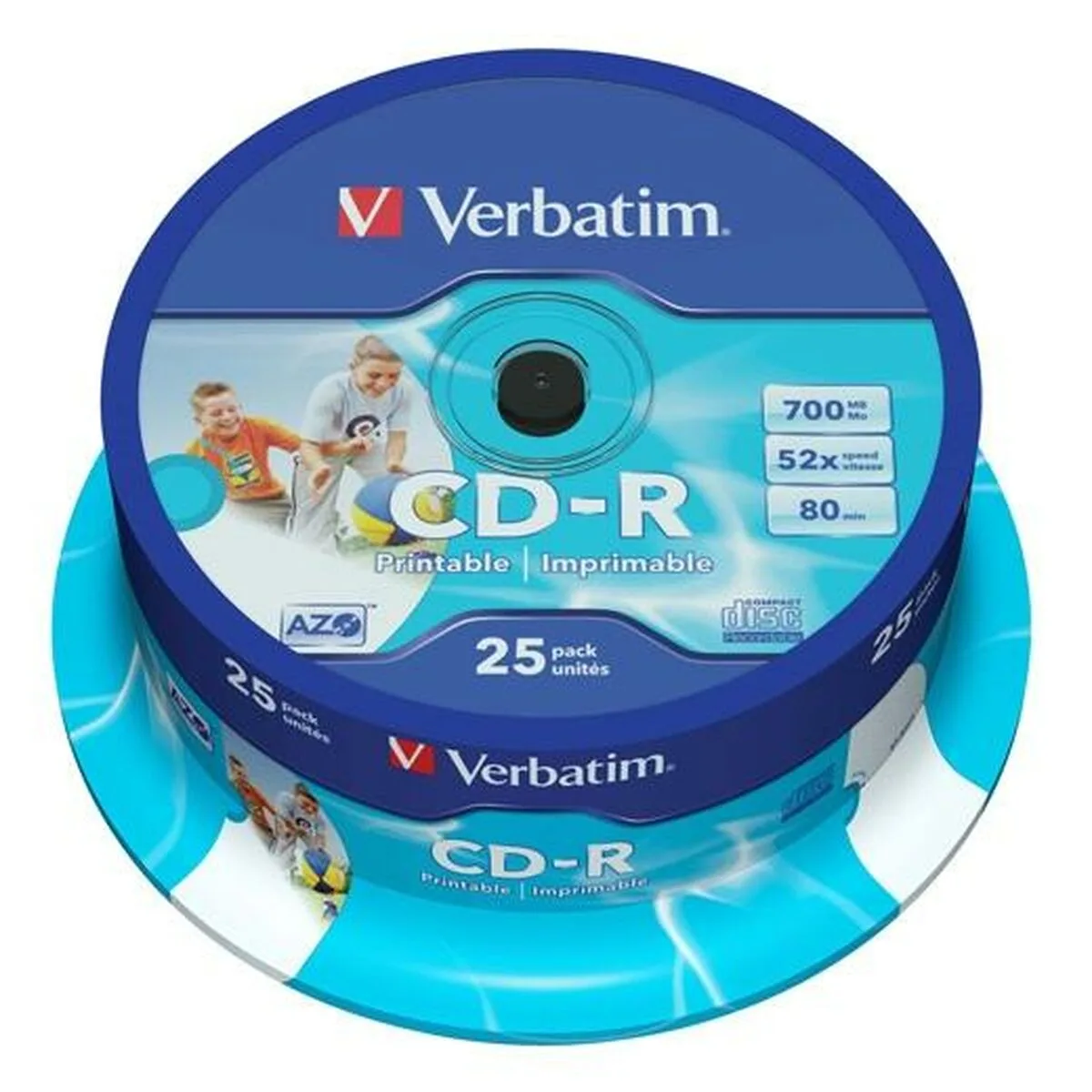 Cd r verbatim 25 pieces 700 mb 50 mb s 8 unites s843095960. Bienvenue dans le futur du shopping. Diaytar utilise la data pour anticiper vos besoins, mais garde la magie de la surprise.