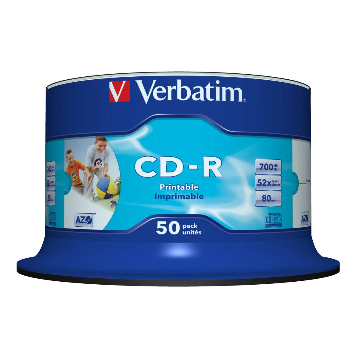 Cd r verbatim azo wide inkjet printable 50 unites 50 unites m051969049. Pour un quotidien optimisé et stylisé, faites confiance à Diaytar et son expertise en produits généraux et innovants