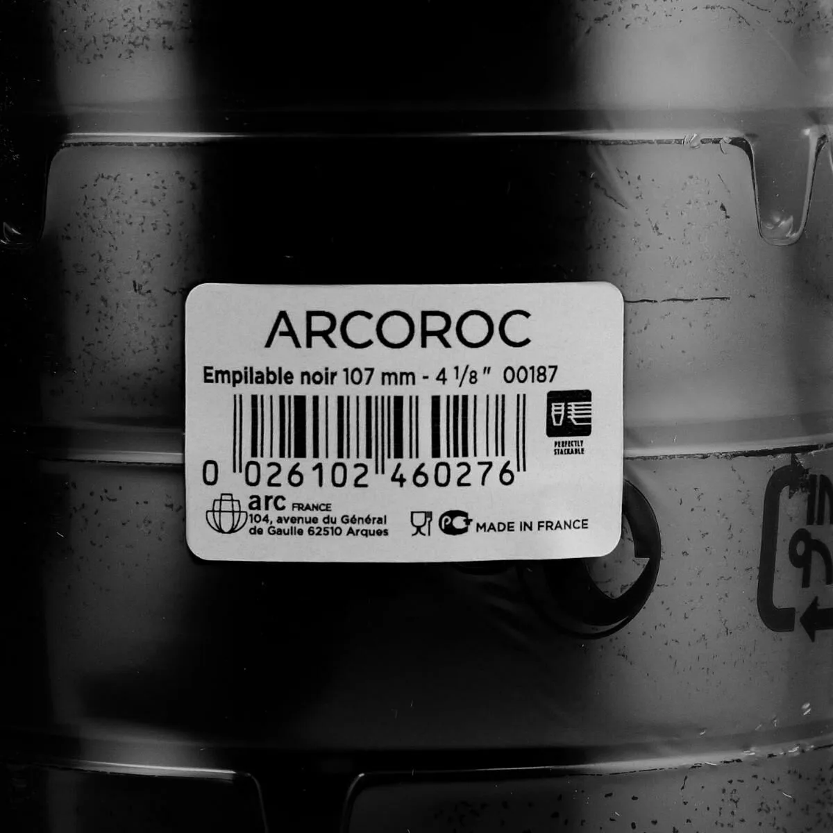 Cendrier arcoroc 6 unites empilable lot noir verre 10 7 cm s270997759. Re-découvrez le plaisir de shopper en ligne avec Diaytar et sa multitude de produits triés sur le volet pour vous