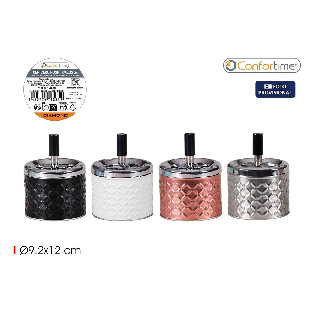 Cendrier confortime 9 2 x 12 cm 12 unites s223806813. Diaytar mise sur l'intelligence collective : notre communauté nous guide pour dénicher les produits les plus plébiscités.