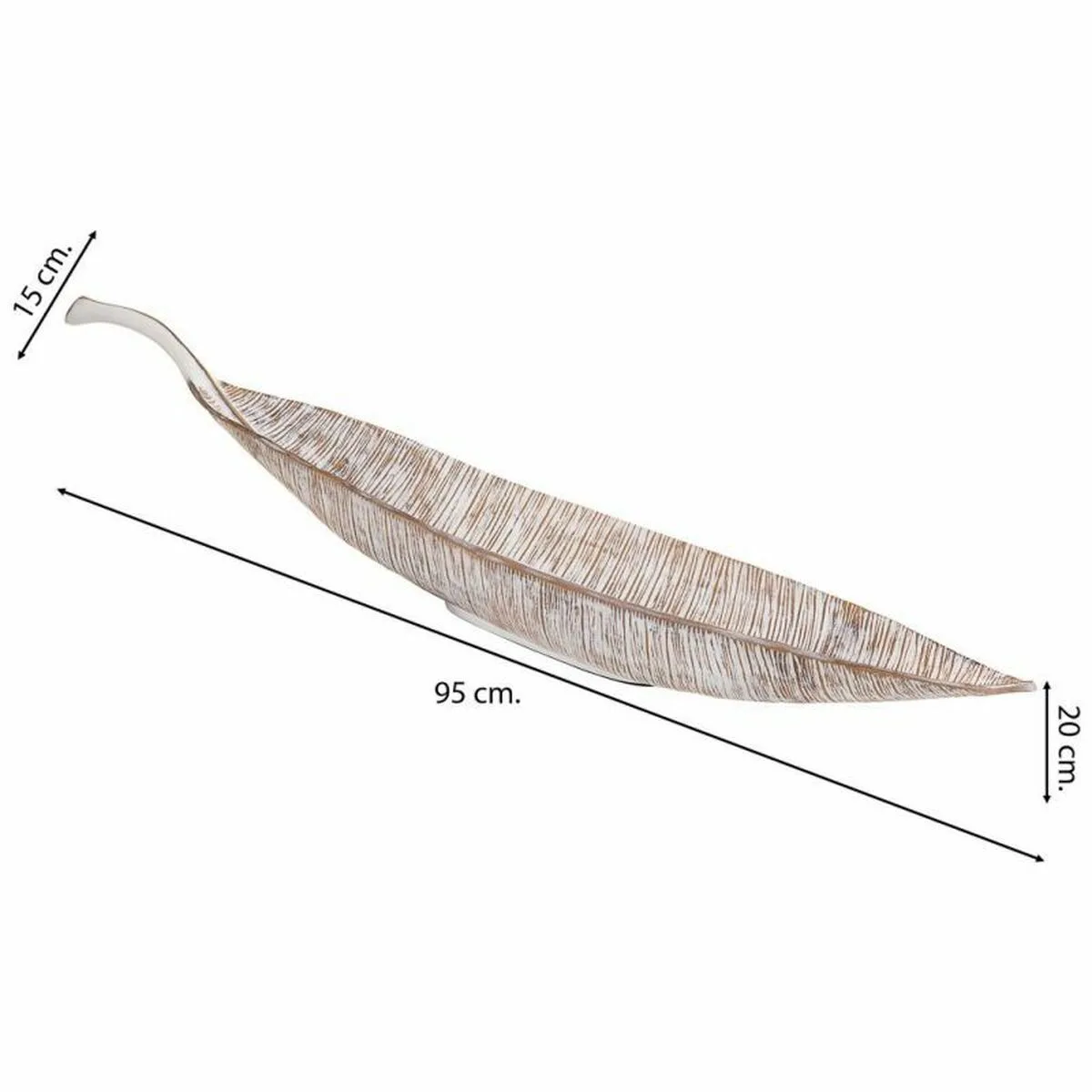 Centre de table alexandra house living blanc polyresine 15 x 20 x 95 cm volet d163225190. Plongez dans l'univers Diaytar où chaque produit raconte une histoire.