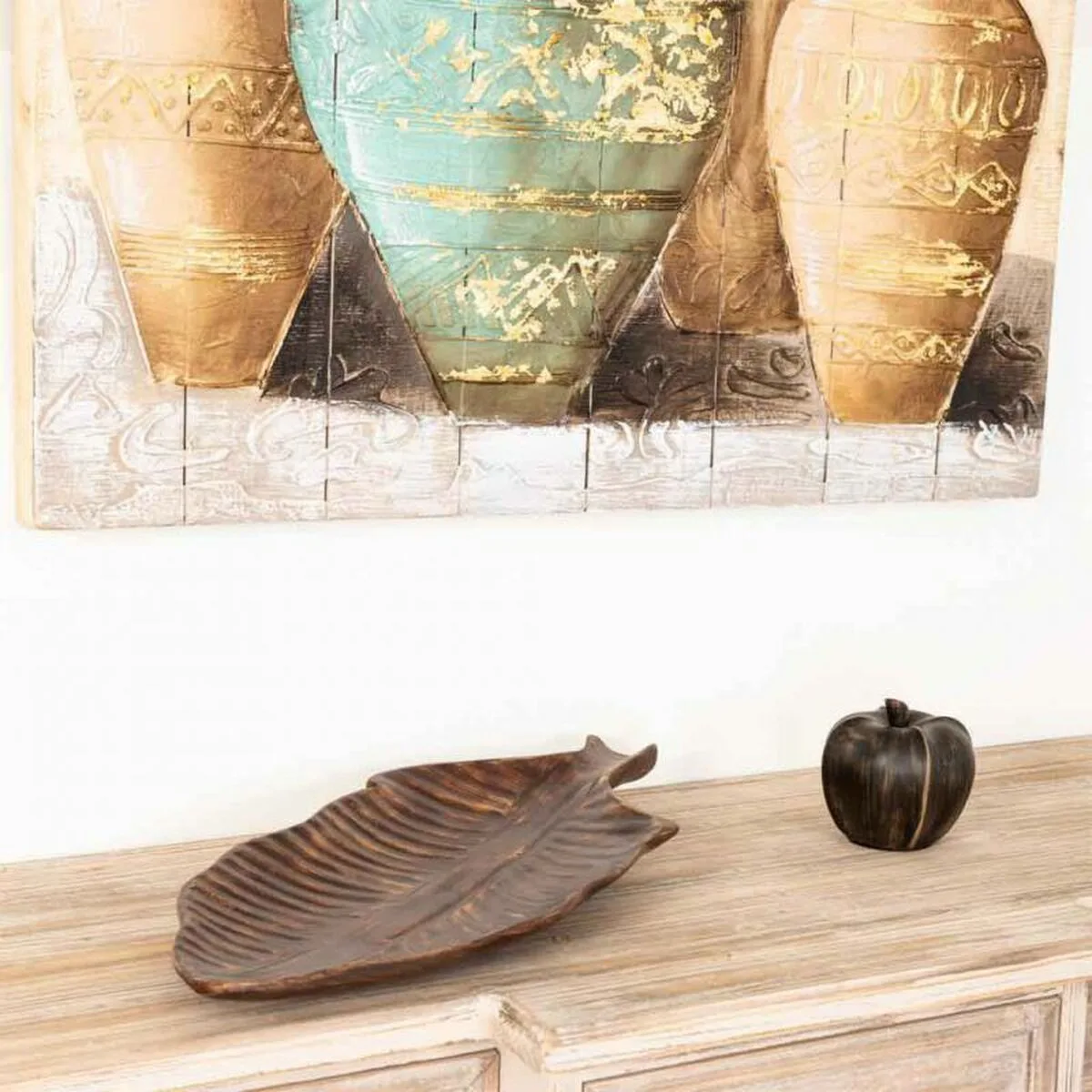 Centre de table alexandra house living marron polyresine 23 x 4 x 54 cm volet d163018460. Diaytar, c'est la promesse de découvrir au moins un produit qui vous fera dire 'Mais où était-il donc tout ce temps ?'.