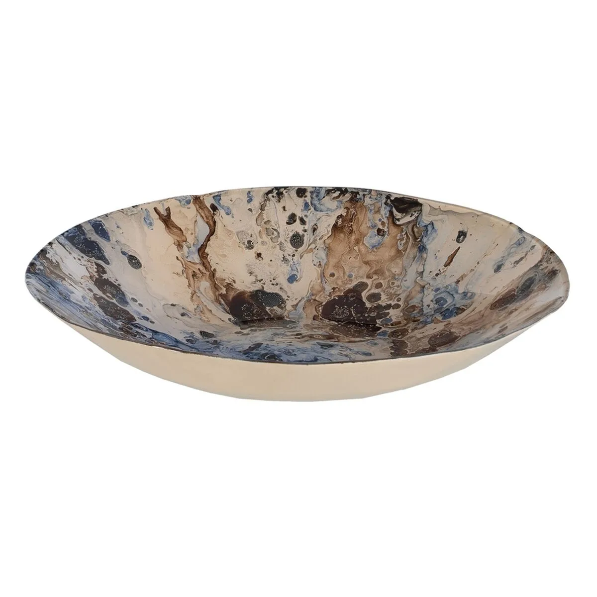 Centre de table bleu marron verre 29 x 29 x 5 cm s880456985. Nous sommes les storytellers du produit ordinaire devenu extraordinaire. Bienvenue dans le récit Diaytar.