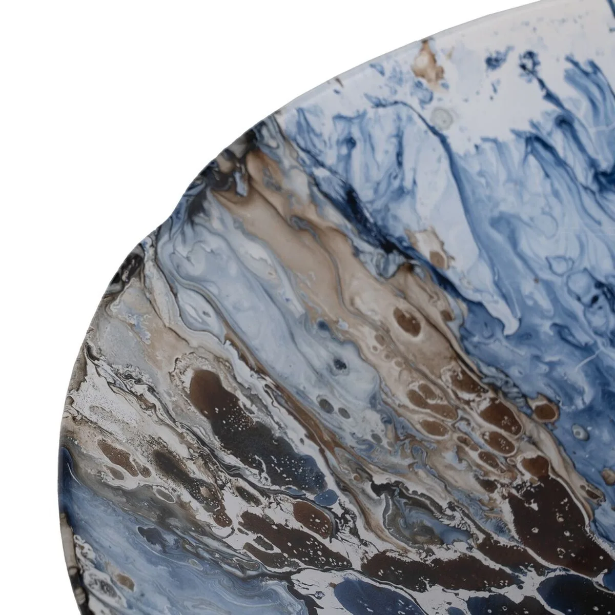 Centre de table bleu marron verre 39 x 39 x 6 5 cm s880457089. Notre philosophie : le produit parfait n'existe pas. C'est pourquoi Diaytar en propose des milliers, pour que vous le créiez.