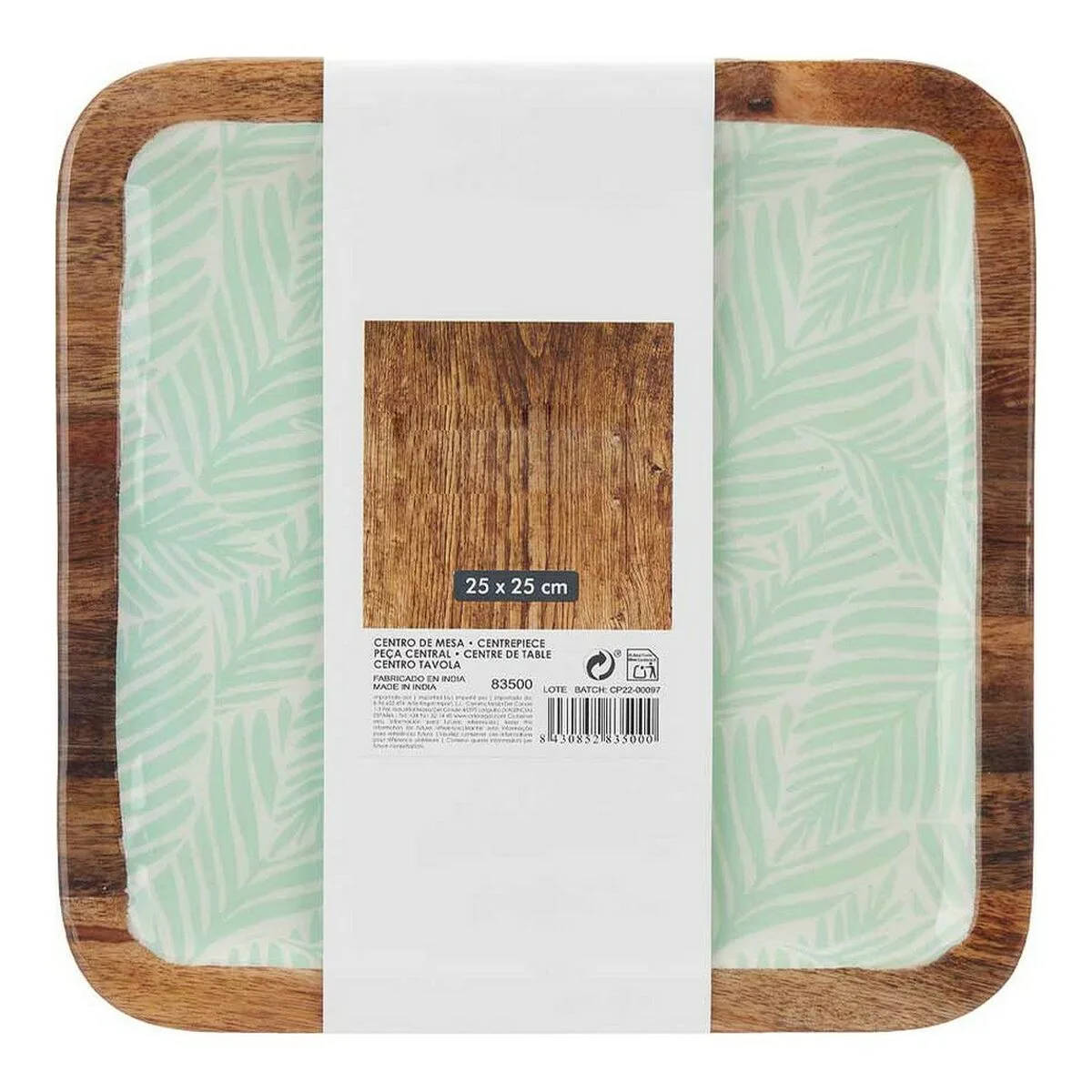 Centre de table gift decor gmc 174 2375 2 blanc marron vert polyester polyurethane resine bois de manguier 25 x 25 cm 25 4 x 2 5 s361107092. Diaytar, c'est votre garantie contre la déception. Des produits testés et approuvés, pour un shopping en toute sérénité.