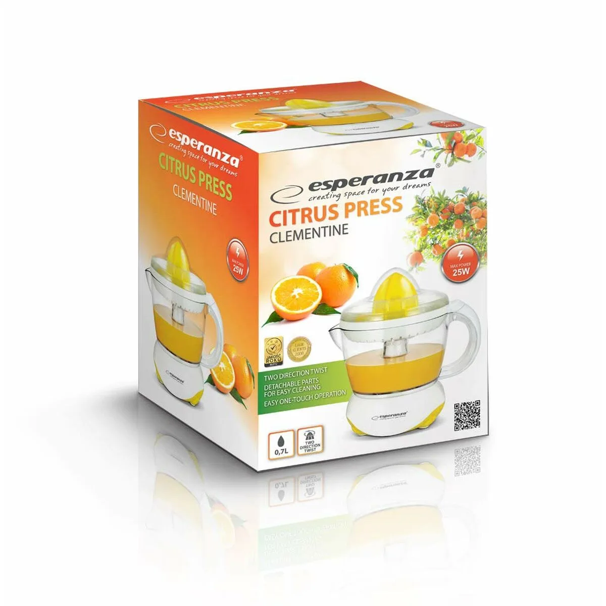 Centrifugeuse electrique esperanza ekj001y jaune blanc 25 w 700 ml s910250531. Nous avons créé Diaytar pour être le point de repère dans le paysage souvent confuse du e-commerce généraliste.