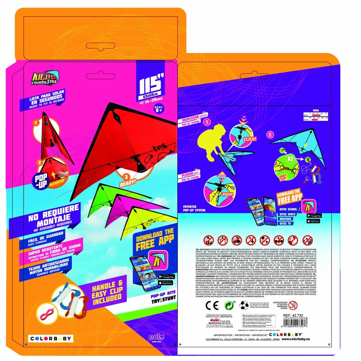 Cerf volant stunt kite pop up eolo 110 x 38 cm s890424151. Diaytar, l'art de mélanger les genres : trouvez l'équipement électronique parfait et l'objet déco qui lui correspondra