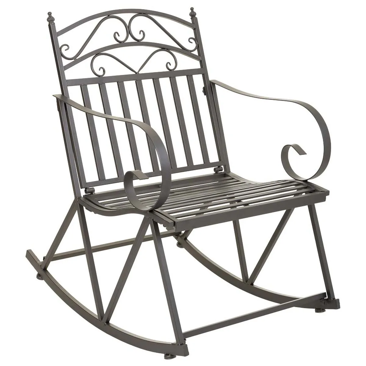 Chaise a bascule alexandra house living marron fer 24 x 45 x 24 cm d163283758. Diaytar Fashion : Soyez à la pointe de la mode avec nos collections exclusives.