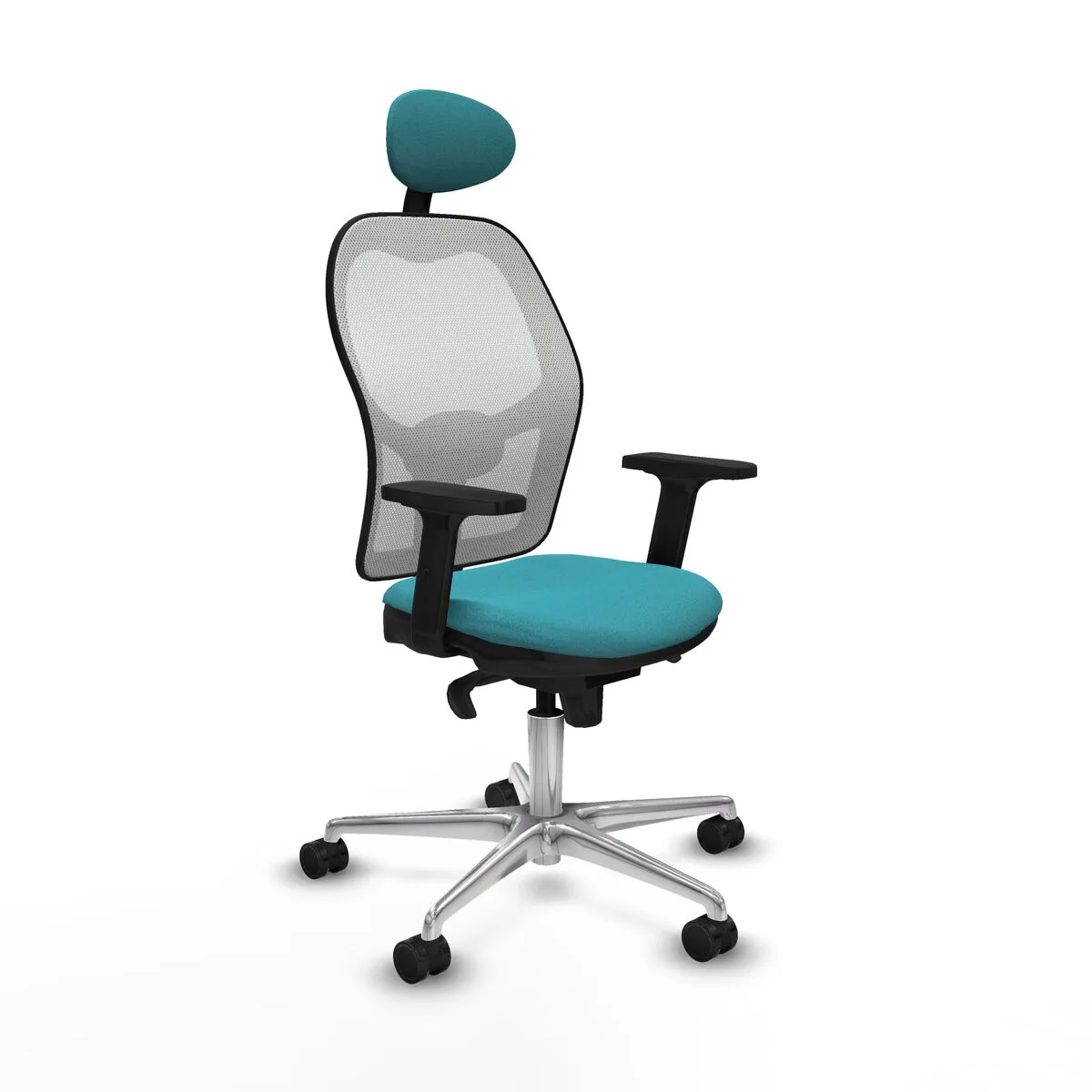 Chaise de bureau avec appui tete piqueras y crespo 2d086n1 turquoise s571450418. Notre raison d'être : vous faire économiser le plus précieux des resources : votre temps. Bienvenue sur Diaytar, les produits triés sur le volet.
