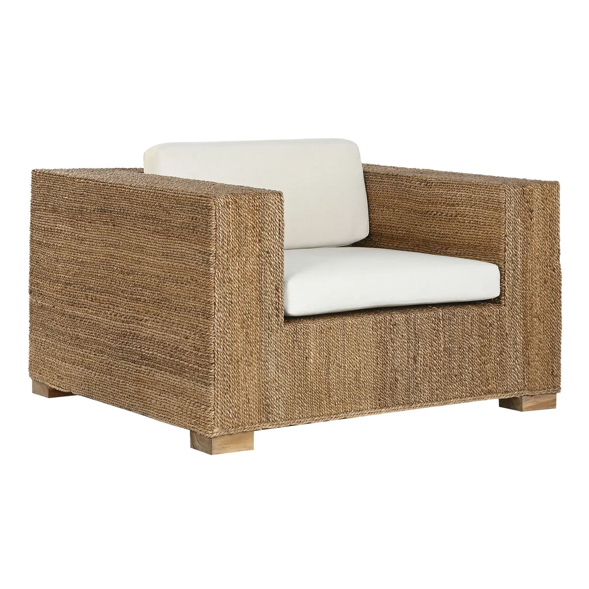 Chaise de jardin home esprit blanc naturel 117 x 92 x 65 cm s306152861. Diaytar, le compagnon idéal de votre vie connectée et stylée, à travers une offre généraliste sans équivalent