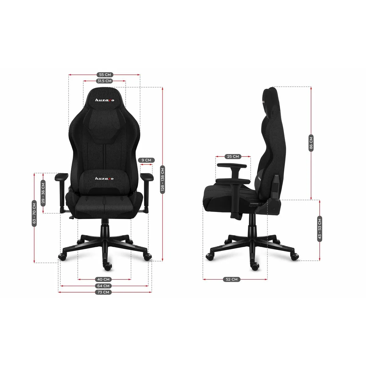 Chaise de jeu huzaro hz force 7 9 black mesh noir s914625090. La mode selon Diaytar : audacieuse, accessible et toujours dans l'air du temps.