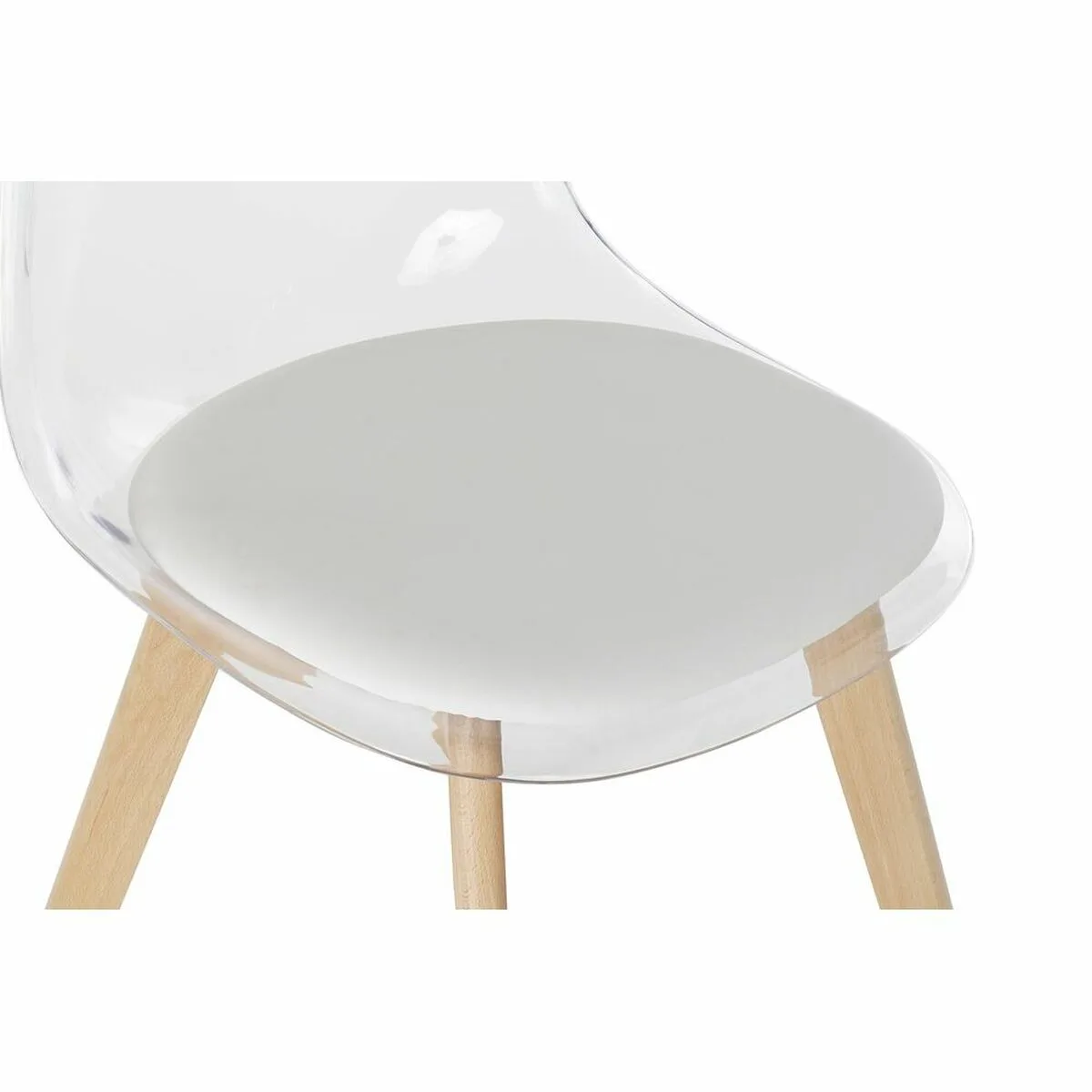 Chaise de salle a manger dkd home decor blanc transparent naturel bois polycarbonate 54 x 47 x 81 cm s303360289. Avec Diaytar, profitez d'une sélection généraliste qui a du caractère et qui reflète les aspirations de notre époque