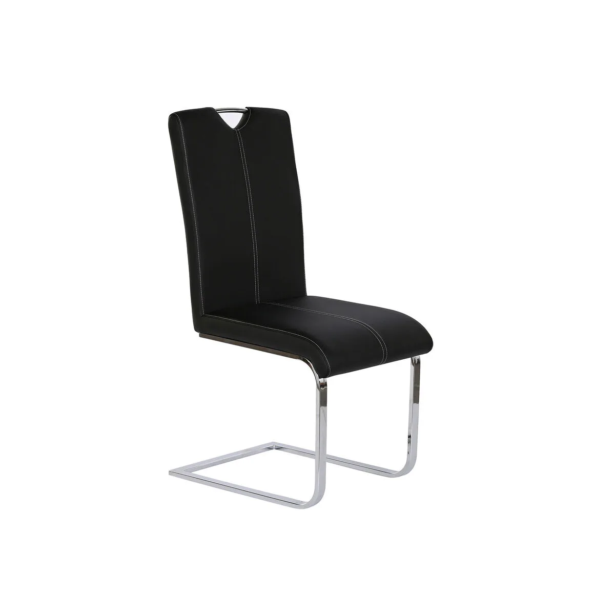 Chaise de salle a manger dkd home decor noir metal polyurethane 59 x 45 x 102 cm s304185170. Nos stylistes Diaytar dénichent pour vous les pépites de la saison.