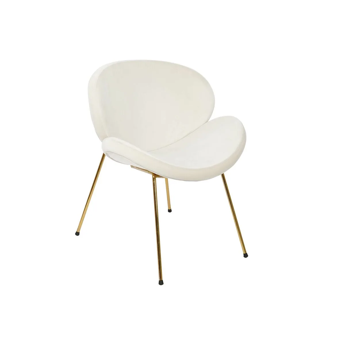 Chaise dkd home decor blanc dore 63 x 57 x 73 cm s304398646. L'excellence à portée de clic avec la boutique en ligne Diaytar.
