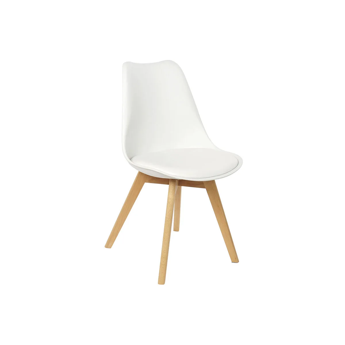 Chaise dkd home decor blanc naturel polypropylene bois de hetre 48 x 55 x 83 cm s304397832. Explorez sans limite l'offre Diaytar : des milliers de produits pour satisfaire votre soif de nouveauté et de qualité