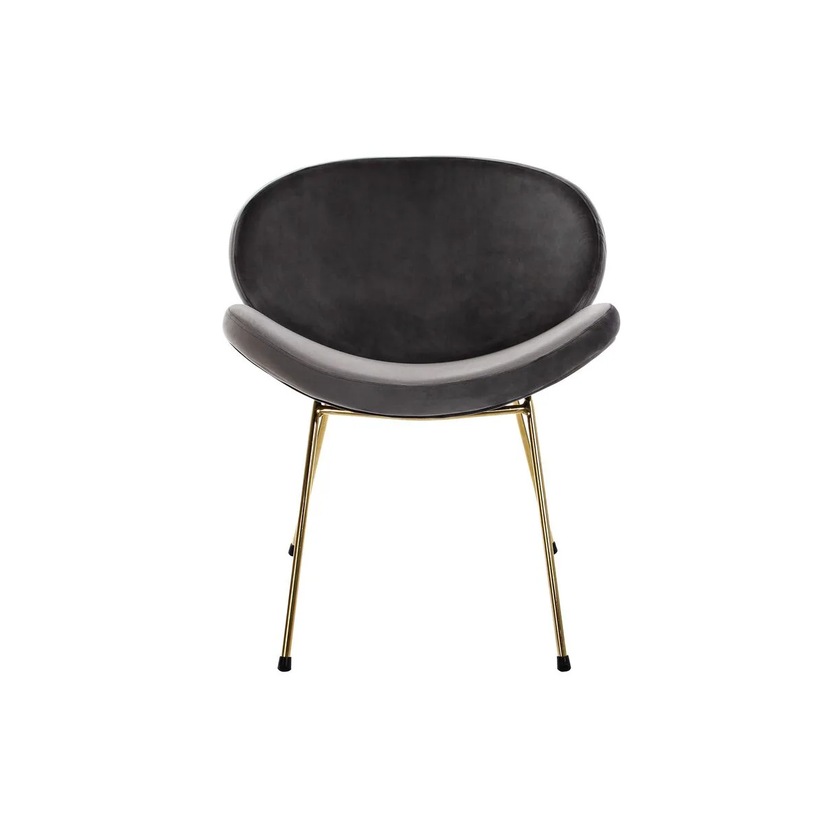 Chaise dkd home decor noir dore polyester metal 62 x 58 x 73 cm s304398818. Chez Diaytar, nous transformons vos envies en réalité avec style.