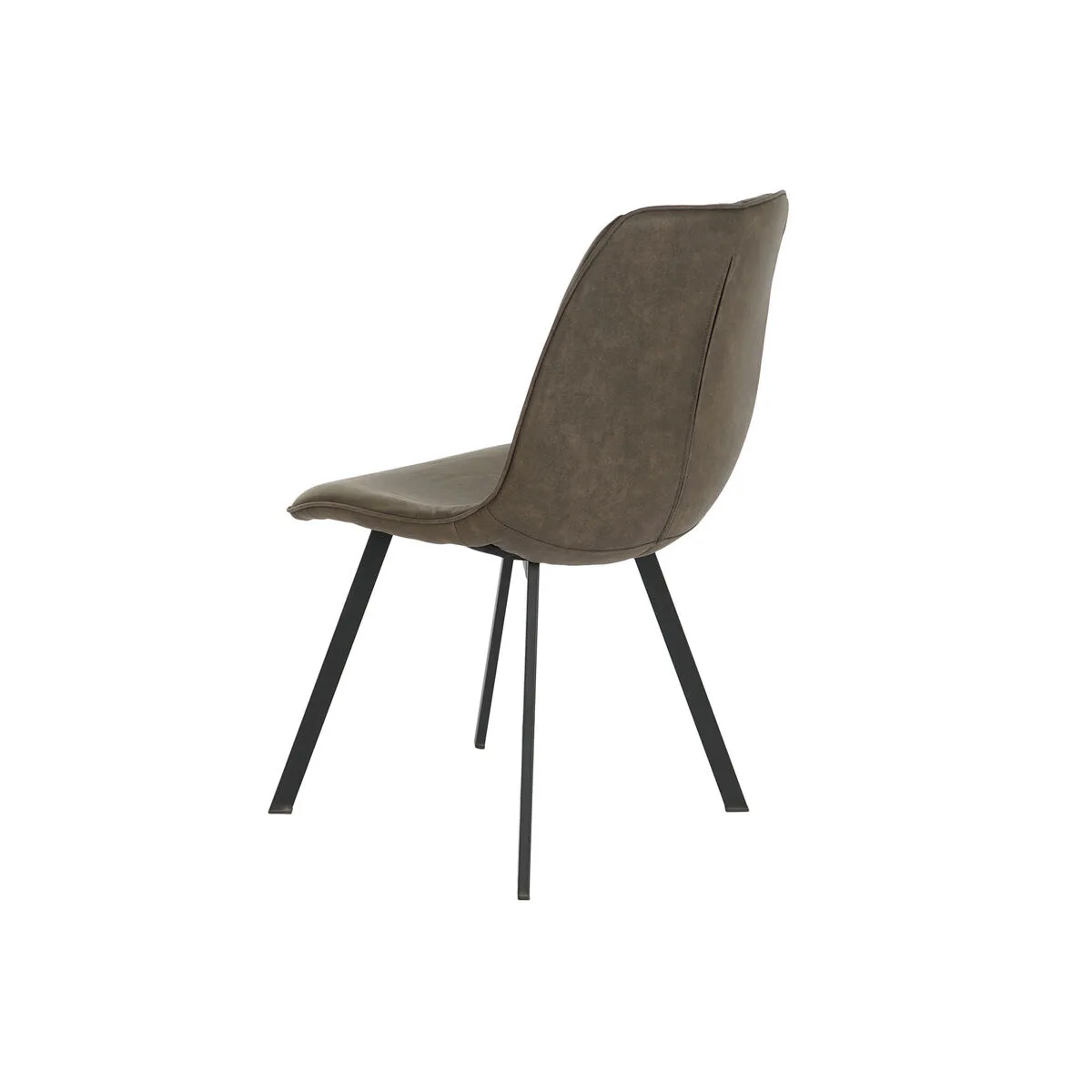Chaise dkd home decor noir gris metal polyurethane 63 x 49 x 85 cm 49 x 59 x 87 cm s304439490. Votre garde-robe mérite le style Diaytar - Découvrez nos nouveautés !